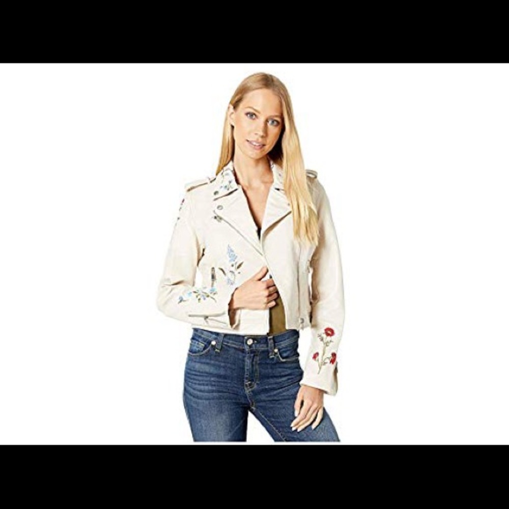 Romeo and Juliet couture leather jacket